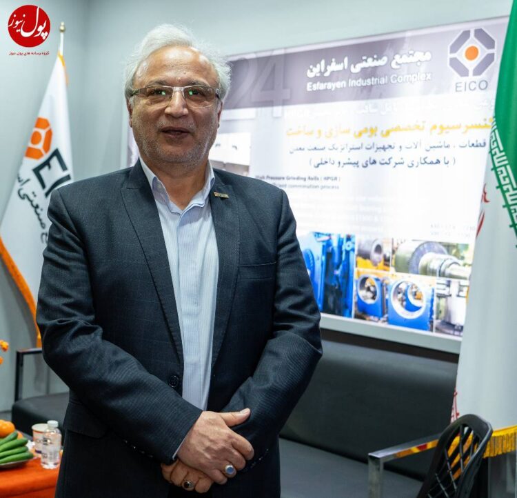 مجتمع صنعتی اسفراین با تولید قطعات با تکنولوژی بسیار بالا نیاز جهانی را تامین میکند(+فیلم)