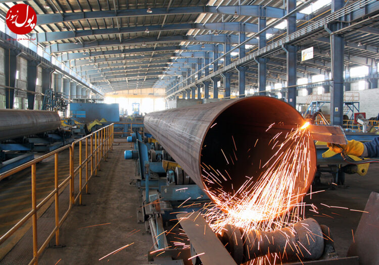 صرفه جویی ارزی با تبدیل ورق های فولادی به لوله